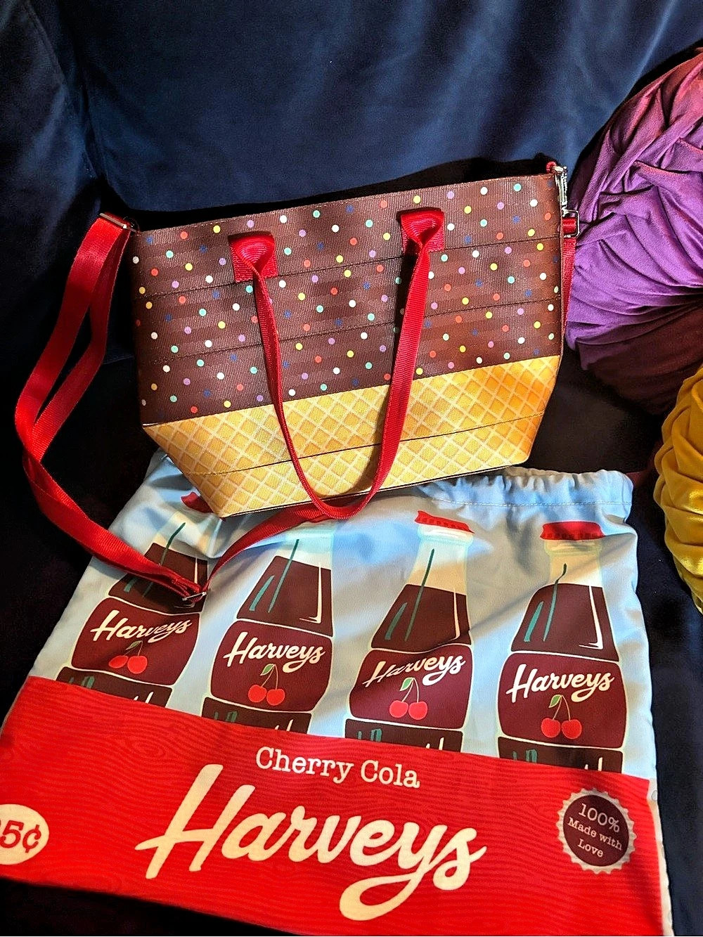 Harveys Cherry Cola limited edition Tote